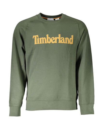Timberland Green Cotton Mens Sweater