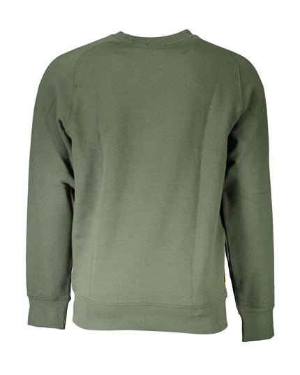 Timberland Green Cotton Mens Sweater