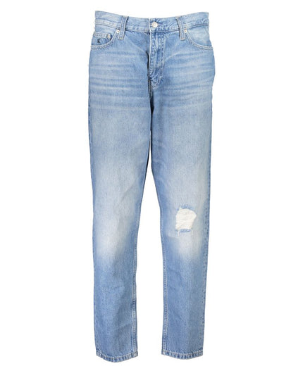 Calvin Klein Blue Cotton Women Jeans