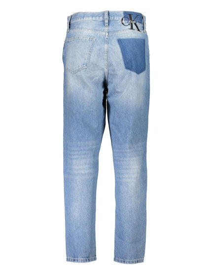 Calvin Klein Blue Cotton Women Jeans
