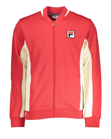Fila Red Cotton Men Sweater