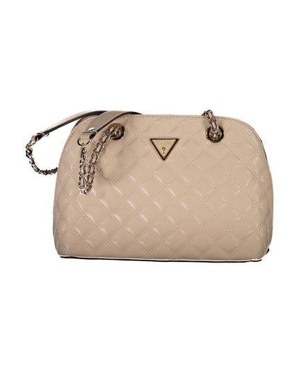 Guess Jeans Beige Polyethylene Handbag
