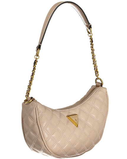 Guess Jeans Beige Polyethylene Handbag