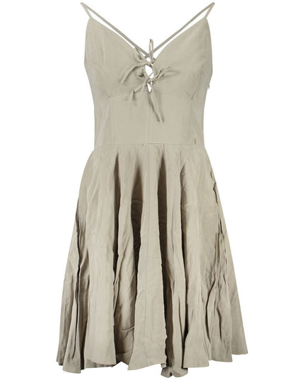 Guess Jeans Green Modal Women Dress