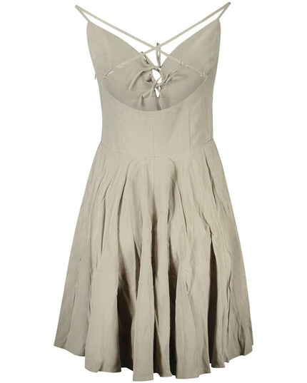 Guess Jeans Green Modal Women Dress