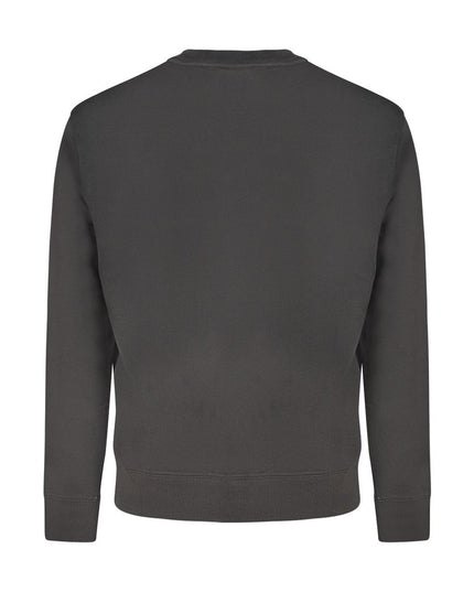 Hugo Boss Black Cotton Men Sweater