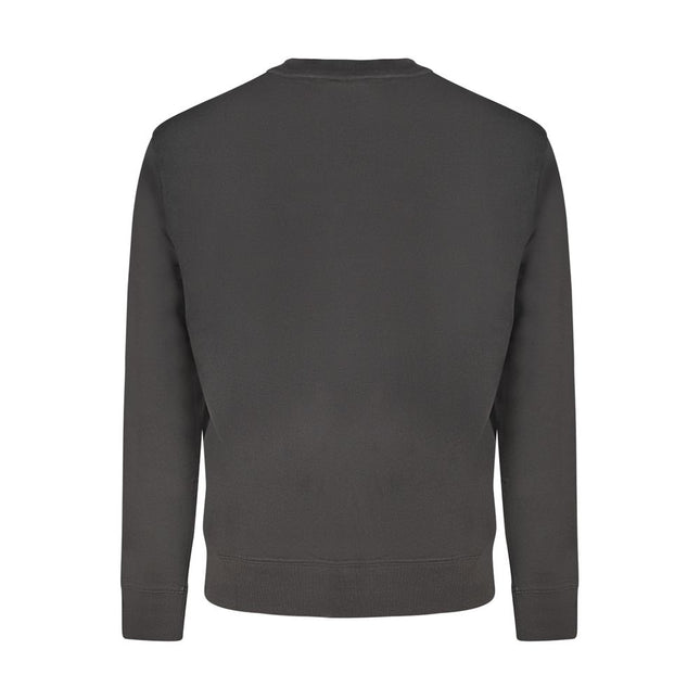 Hugo Boss Black Cotton Men Sweater
