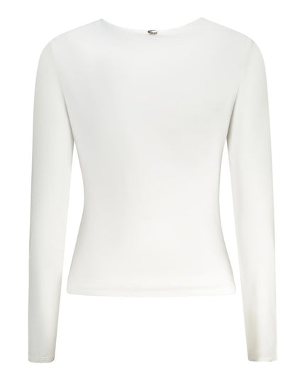 Guess Jeans White Polyester Women T-Shirt