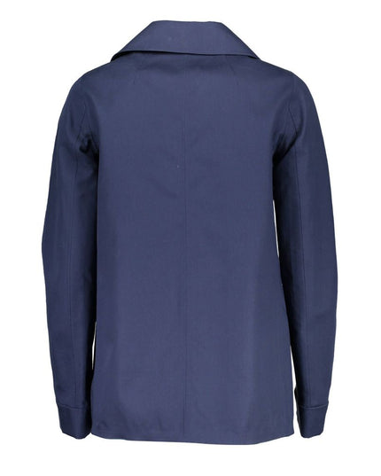 Gant Blue Cotton Women Jacket