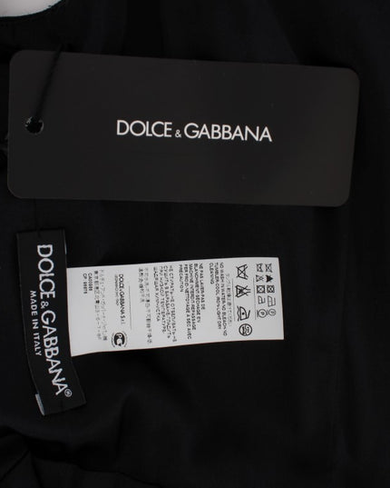 Dolce & Gabbana Pink Floral Print Long Maxi Sheath Dress