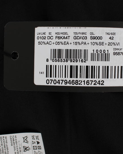 Dolce & Gabbana Pink Floral Print Long Maxi Sheath Dress