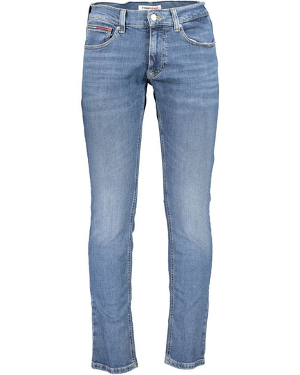 Tommy Hilfiger Blue Cotton Men's Slim Jeans