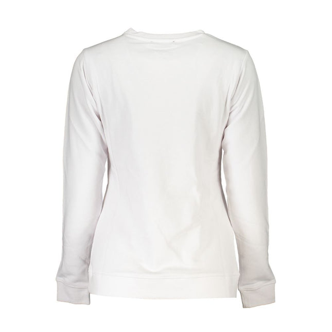 Cavalli Class White Cotton Women Sweater