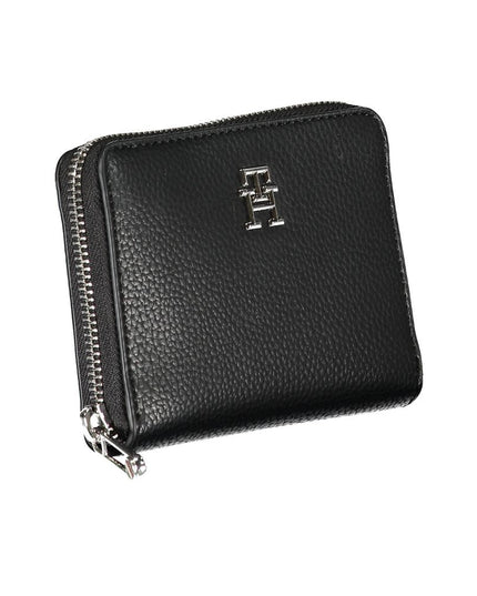 Tommy Hilfiger Elegant Black Polyethylene Wallet