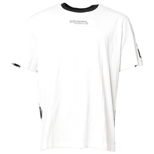 Dolce & Gabbana Multicolor Camouflage Crew Neck T-shirt