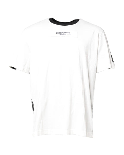 Dolce & Gabbana Multicolor Camouflage Crew Neck T-shirt