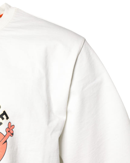 Dolce & Gabbana White LOVE & PEACE Print Crew Neck T-shirt