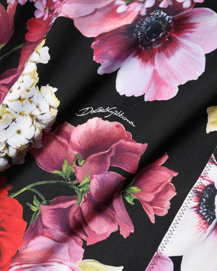 Dolce & Gabbana Multicolor Ortensia Patchwork Sheath Dress