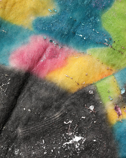 Dolce & Gabbana Multicolor Mohair Turtleneck Pullover Sweater