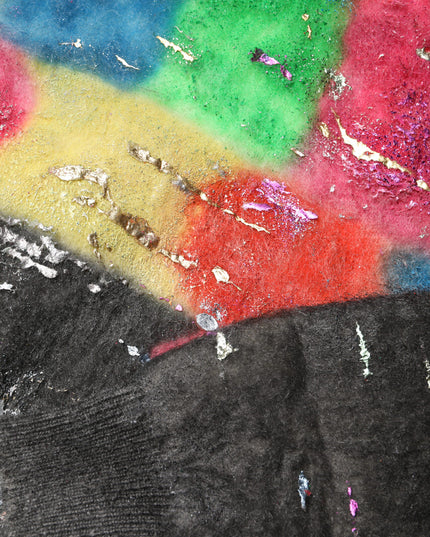 Dolce & Gabbana Multicolor Mohair Turtleneck Pullover Sweater