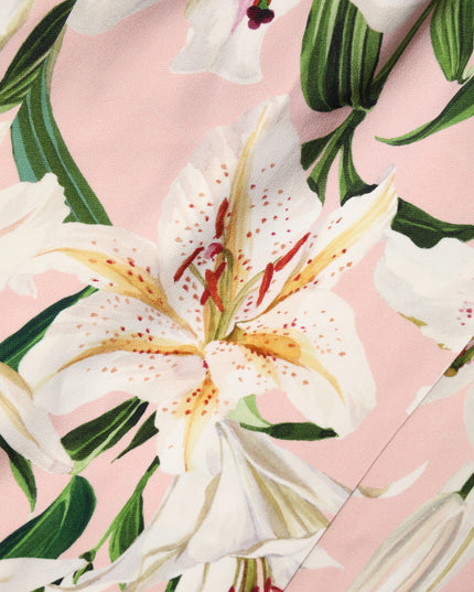 Dolce & Gabbana Multicolor Floral Print Round Neck Tank Top