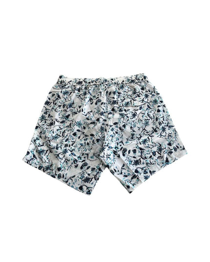 Trussardi Beachwear White Polyester Men Swim Shorts