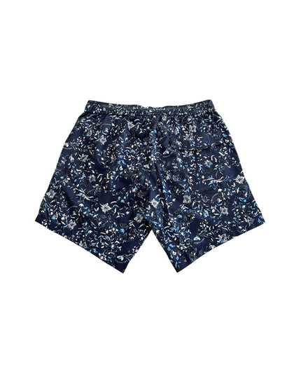 Trussardi Beachwear Blue Polyester Men Swim Short