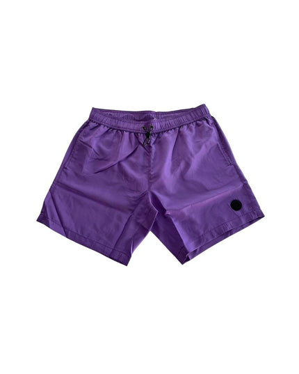 Trussardi Beachwear Purple Polyester Men Swim Short