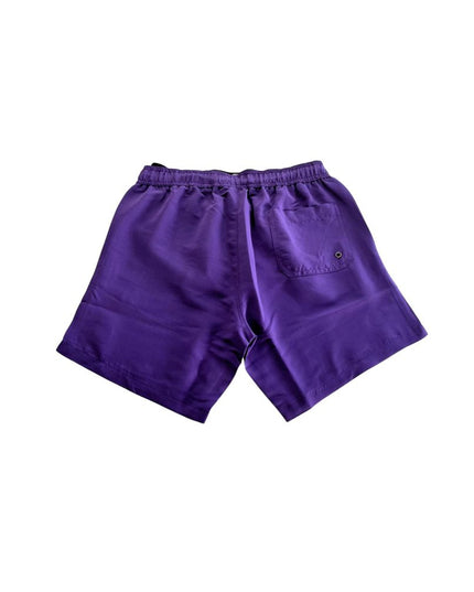 Trussardi Beachwear Purple Polyester Men Swim Short