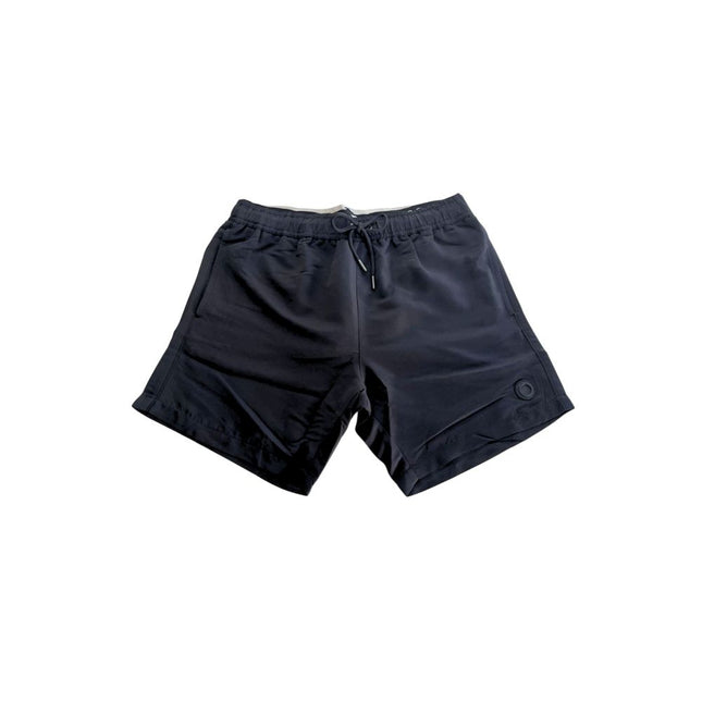 Trussardi Beachwear "Black Polyester Men Swim Shorts"