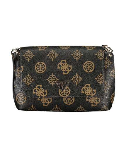 Guess Jeans Brown Polyethylene Handbag