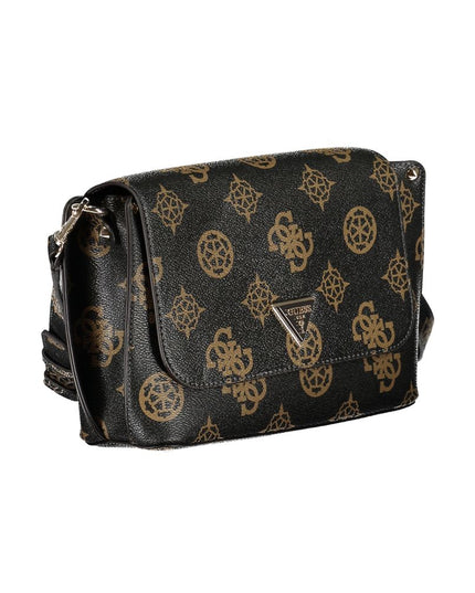 Guess Jeans Brown Polyethylene Handbag