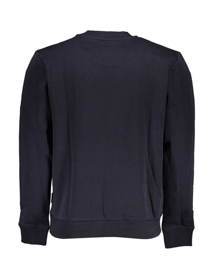 Napapijri Blue Cotton Men Sweater