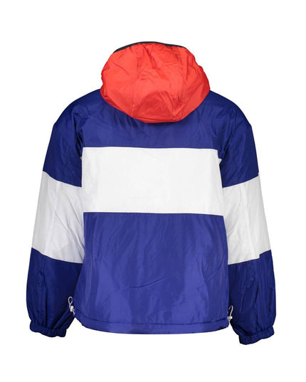 Tommy Hilfiger Blue Polyester Men's Reversible Jacket