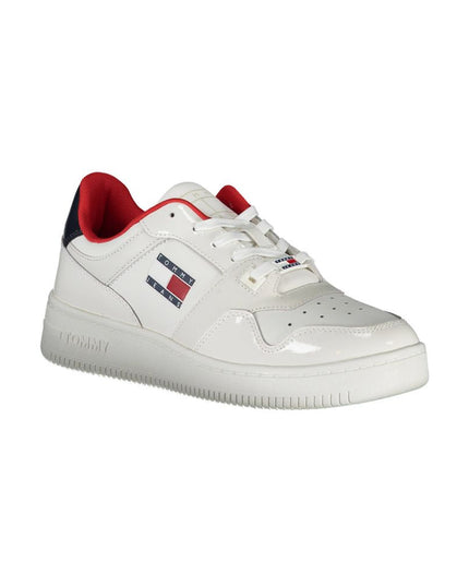 Tommy Hilfiger White Leather Women Sneaker
