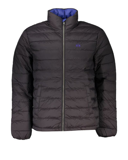 La Martina Black Polyamide Men Jacket