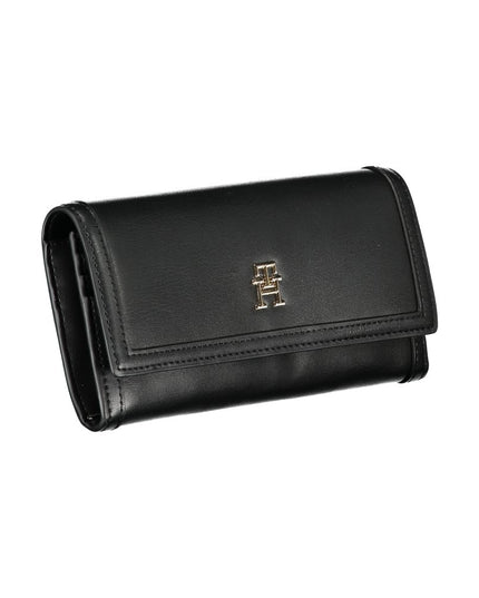Tommy Hilfiger Elegant Black Dual-Compartment Wallet