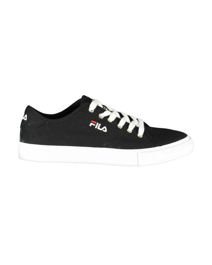 Fila Sleek Black Laced Sports Sneakers
