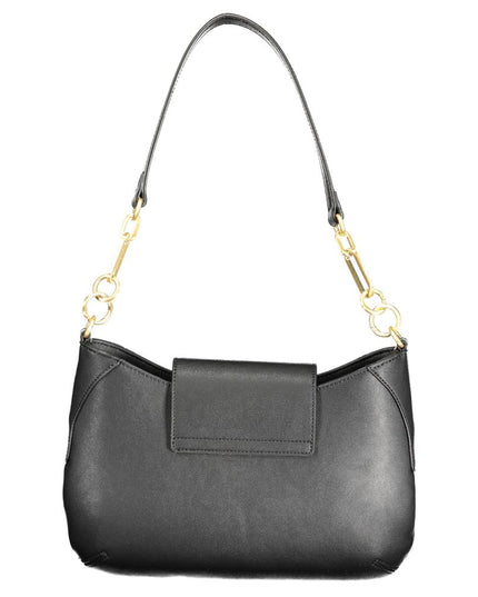 Mario Valentino Black Polyethylene Handbag
