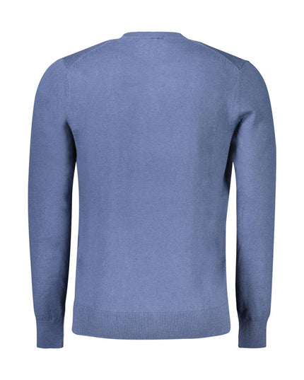 North Sails Blue Cotton Men Sweater