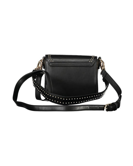 Mario Valentino Black Polyethylene Women Handbag