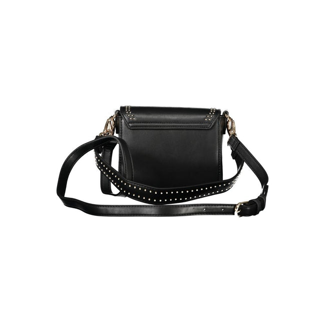 Mario Valentino Black Polyethylene Women Handbag