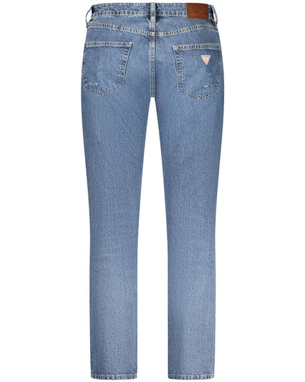 Guess Jeans Blue Cotton Men Jeans
