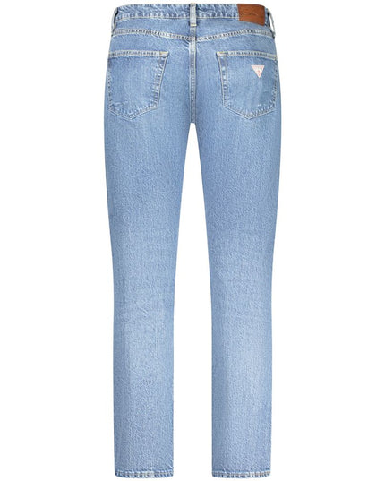 Guess Jeans Blue Cotton Men Jeans
