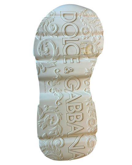 Dolce & Gabbana Black White Daymaster Low Top Sneakers Shoes