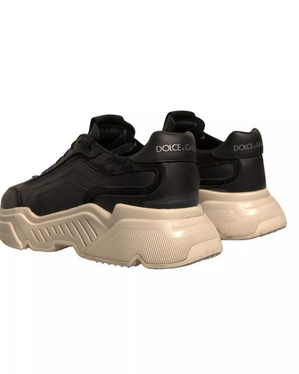Dolce & Gabbana Black White Daymaster Low Top Sneakers Shoes
