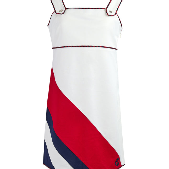 Gucci White polyester and Cotton short dress