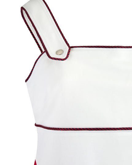 Gucci White polyester and Cotton short dress