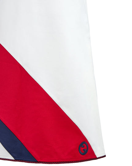 Gucci White polyester and Cotton short dress