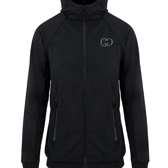 Gucci Black Polyamide Hoodie Sweatshirt